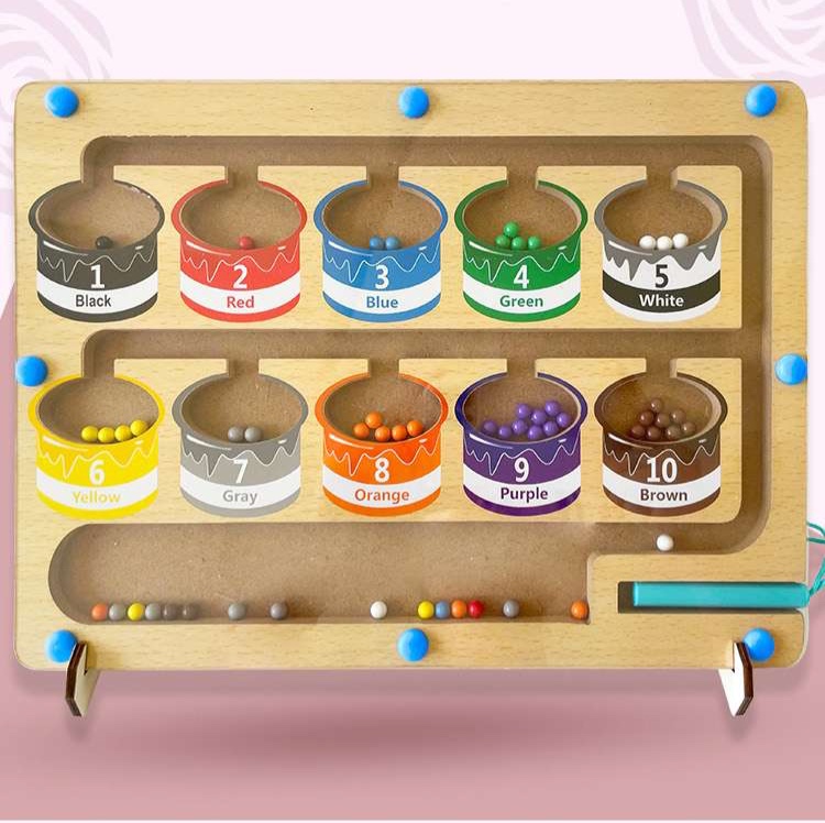 知育玩具 幼児園ボールカップ練習盤