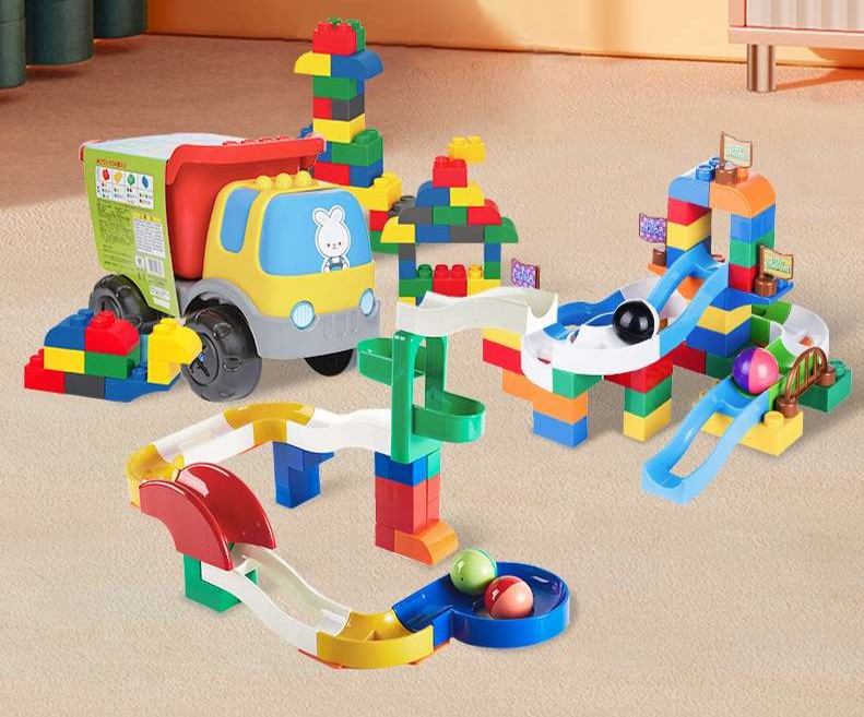 知育玩具 遊びながら学べる！ブロック迷路