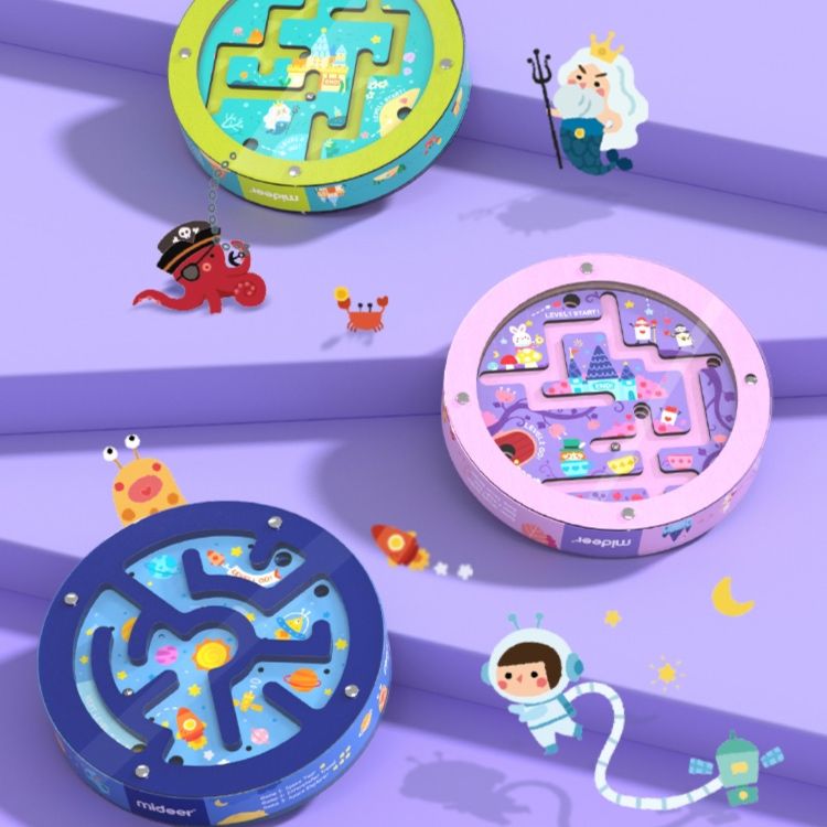 知育玩具 立体迷路バランスゲーム
