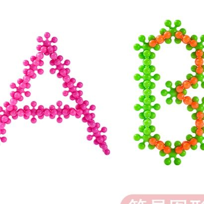 知育玩具 立体梅花つなぎブロック
