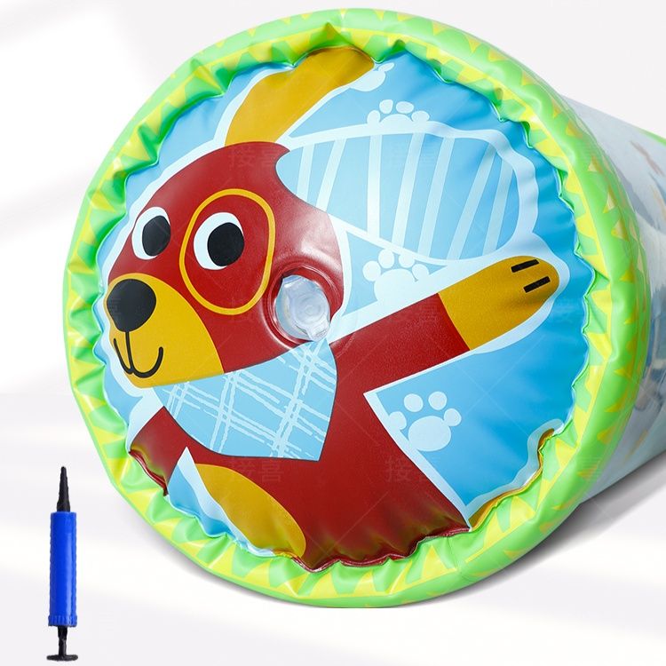 知育玩具 赤ちゃん用転がしロール筒