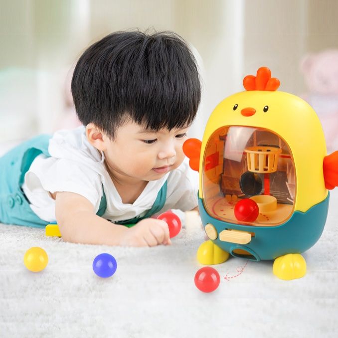 知育玩具 ひよこボールころがしハウス