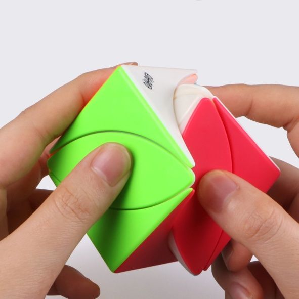 知育玩具 葉模様立体パズルキューブ