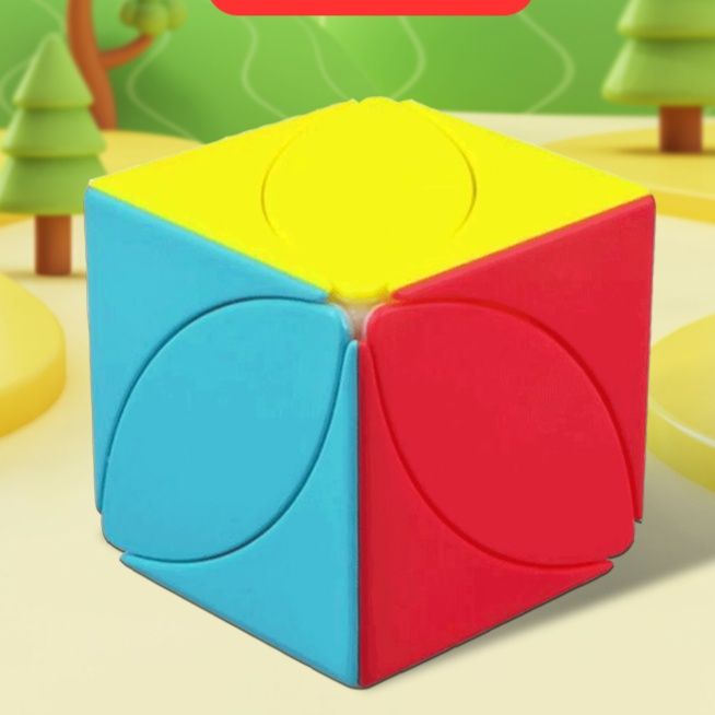 知育玩具 葉模様立体パズルキューブ