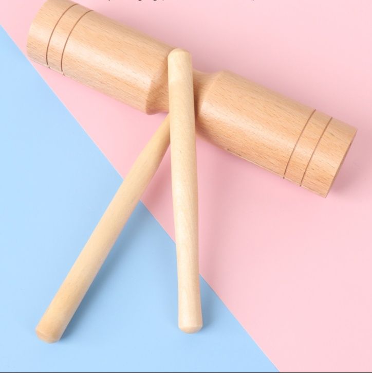 知育玩具 木製音色トントン楽器セット