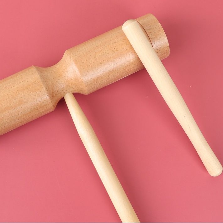 知育玩具 木製音色トントン楽器セット