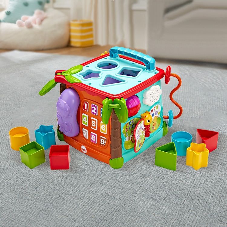 知育玩具 六面体知育パズルボックス