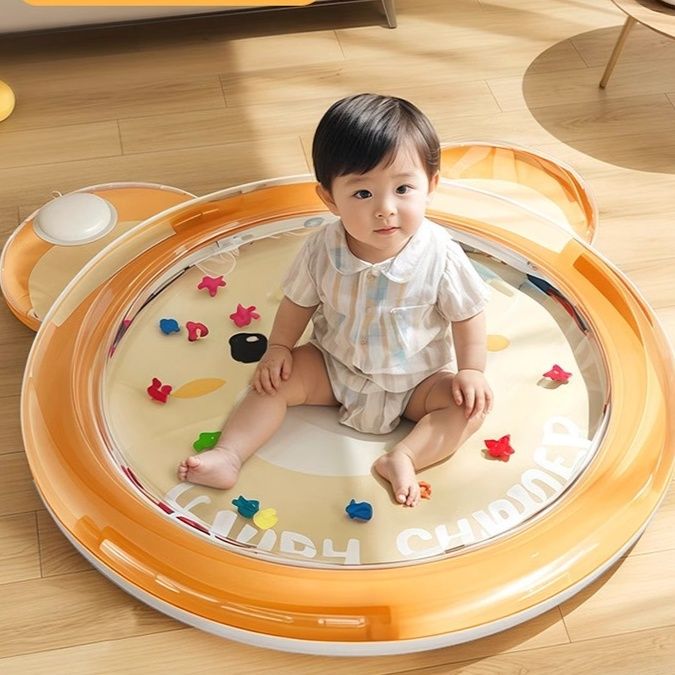 知育玩具 赤ちゃん感覚探索ウォーターマット