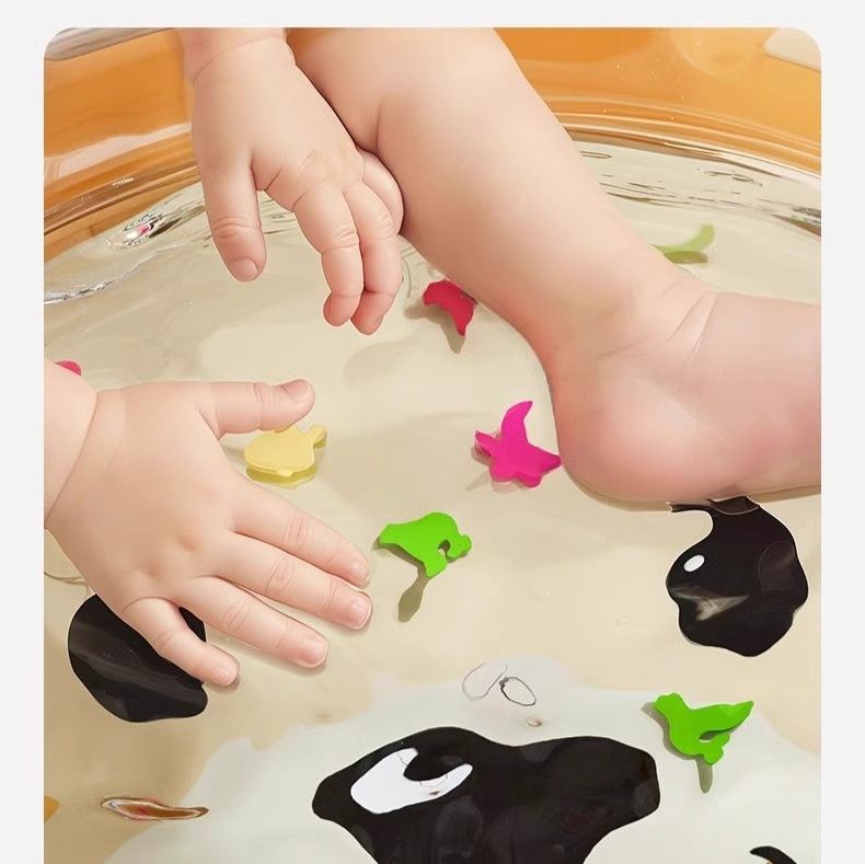知育玩具 赤ちゃん感覚探索ウォーターマット