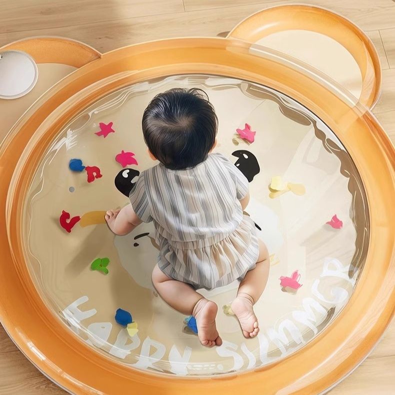知育玩具 赤ちゃん感覚探索ウォーターマット