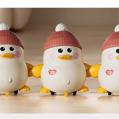 知育玩具 おしゃべりアヒル親子のお散歩セット