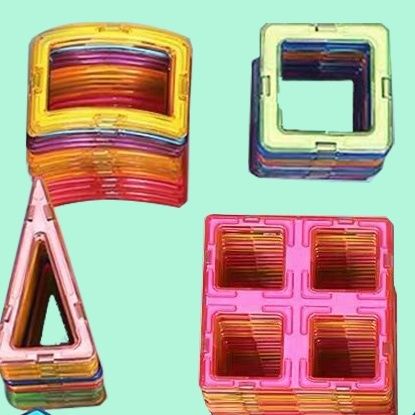 知育玩具 立体マグネットブロック