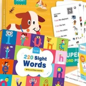 知育玩具 高頻度単語お習字練習帳