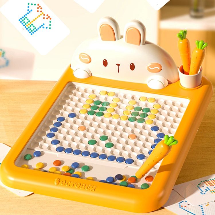 知育玩具 うさぎの手先トレーニングボード