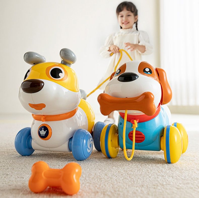 知育玩具 おともだちワンちゃん引っぱりトイ