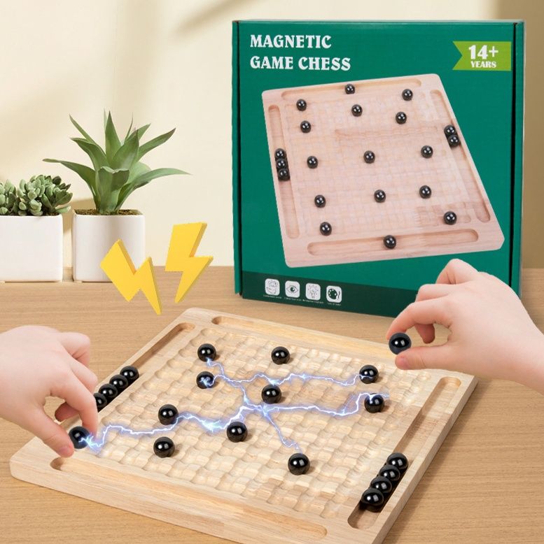 知育玩具 木製ボールパズル戦略盤