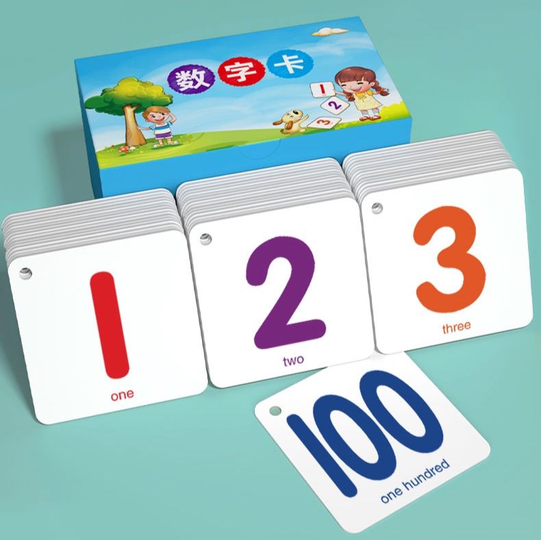 知育玩具 幼児向け数学カードセット