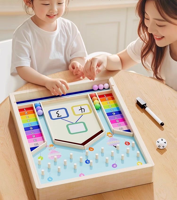 知育玩具 数字パズル学習ボード