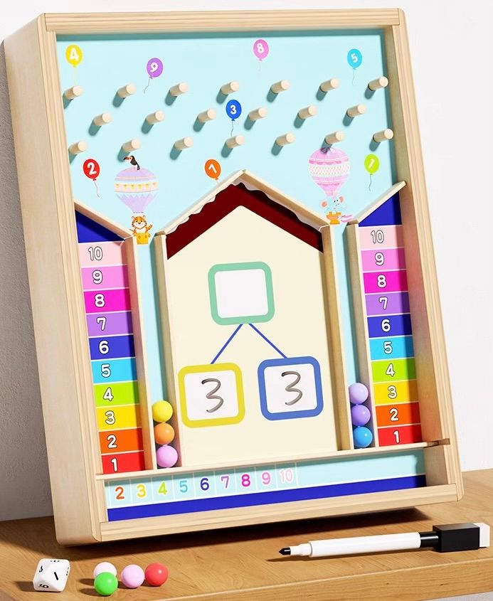知育玩具 数字パズル学習ボード