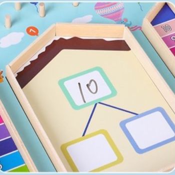 知育玩具 数字パズル学習ボード