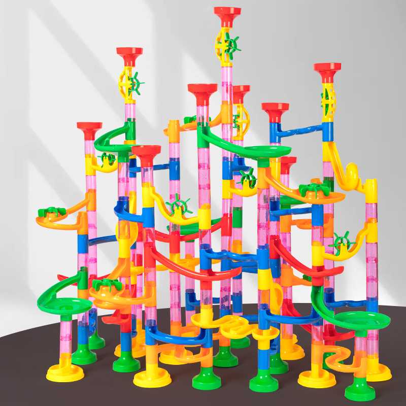 知育玩具 立体迷路 ビー玉コースター