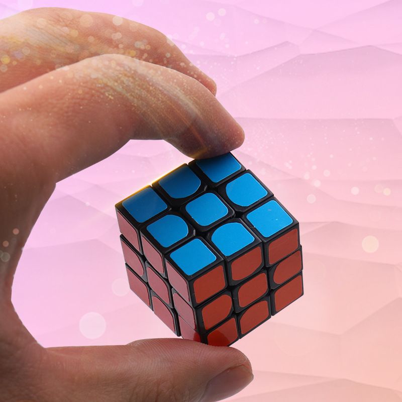 知育玩具 モンテッソーリ 立体回転パズルキューブ