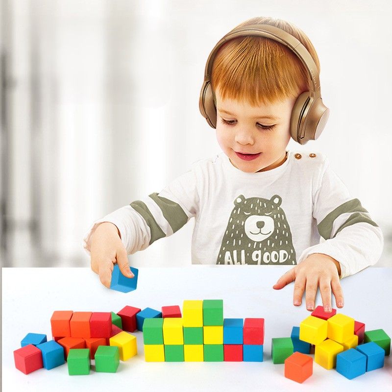 知育玩具 モンテッソーリ 立体思考力育成キューブブロック