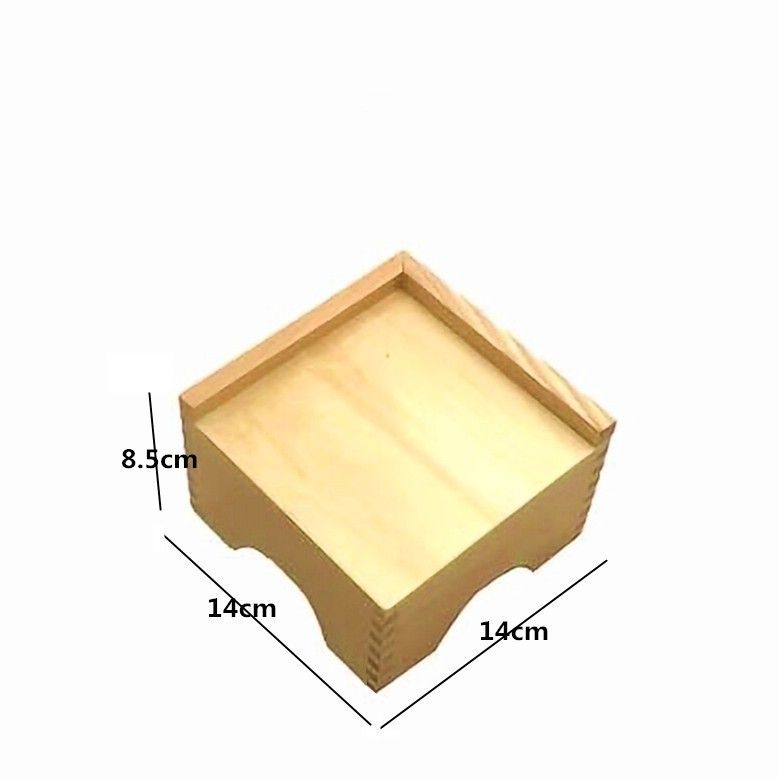 知育玩具 モンテッソーリ 段階式立体ブロック 寸法感覚育成教具