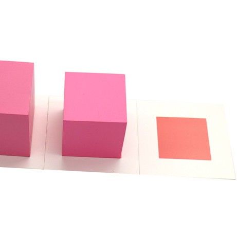 知育玩具 モンテッソーリ 段階式立体ブロック 寸法感覚育成教具