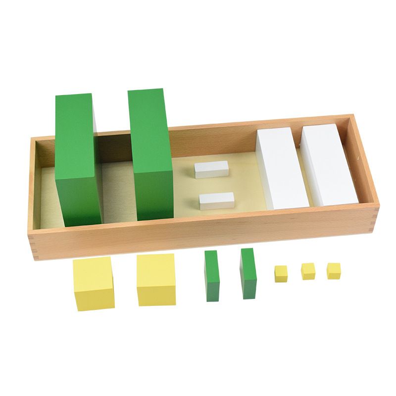 知育玩具 モンテッソーリ 木製立体幾何学習セット