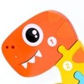 知育玩具 恐竜数字パズル 立体組み立て遊び