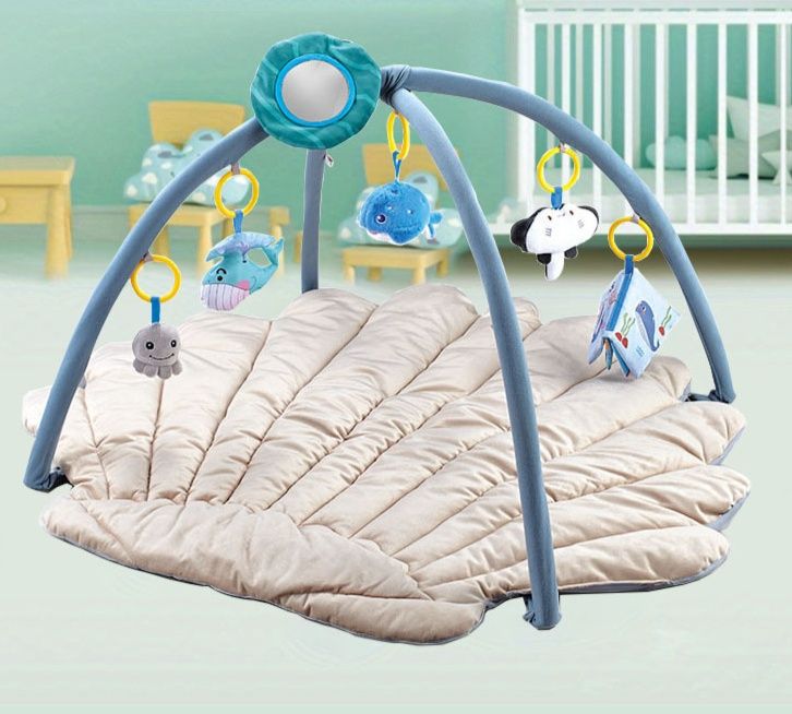 0歳の赤ちゃんの多機能プレイマット海の仲間たちと遊べる知育玩具