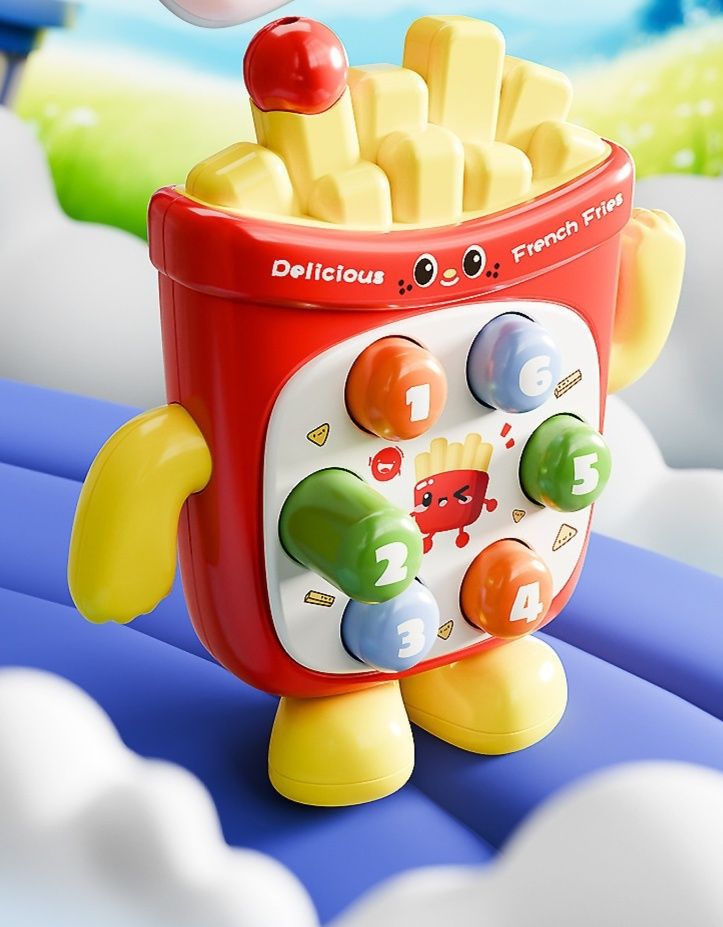 知育玩具 かわいいキャラクターのモグラたた3歳からの知育玩具