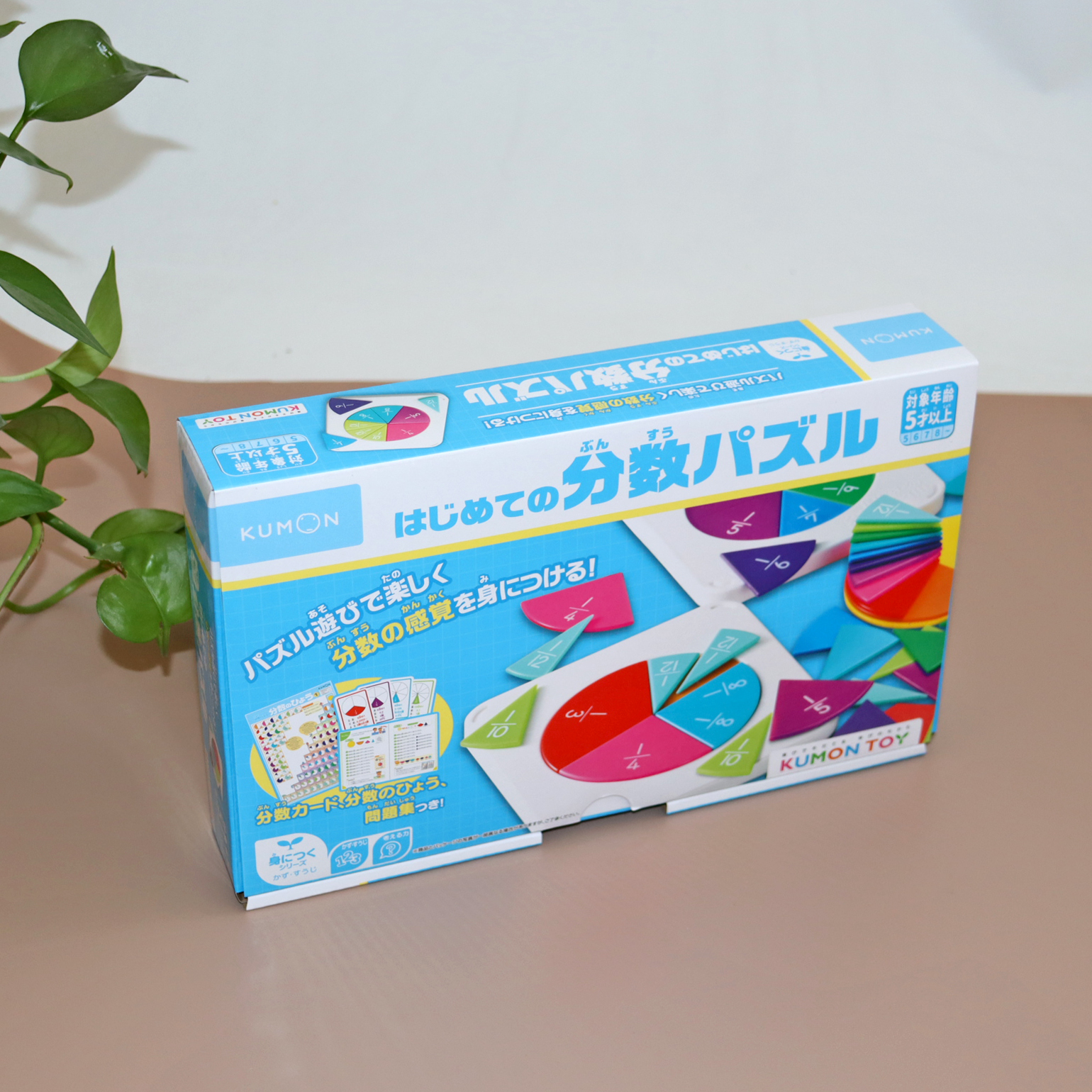 知育玩具 はじめての分数パズル