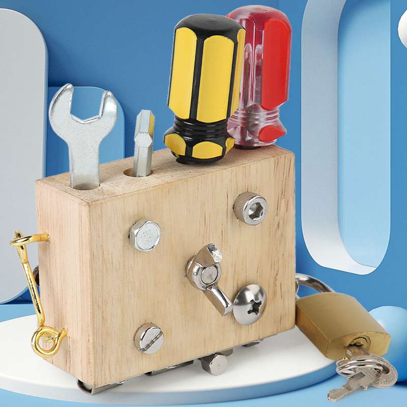 知育玩具 木のおもちゃ工具マスター