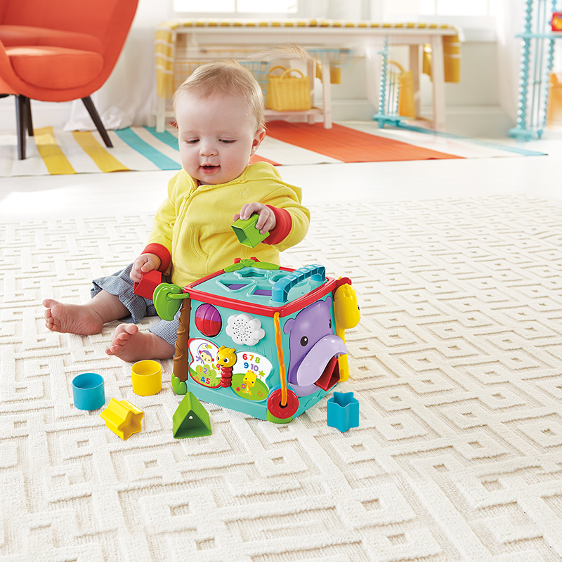 知育玩具 六面体知育パズルボックス