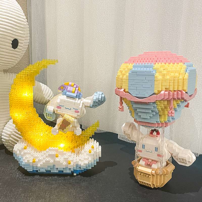 知育玩具 夢見る子供のお月様ブロック