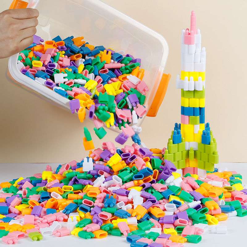 知育玩具 想像力を育む知育ブロック