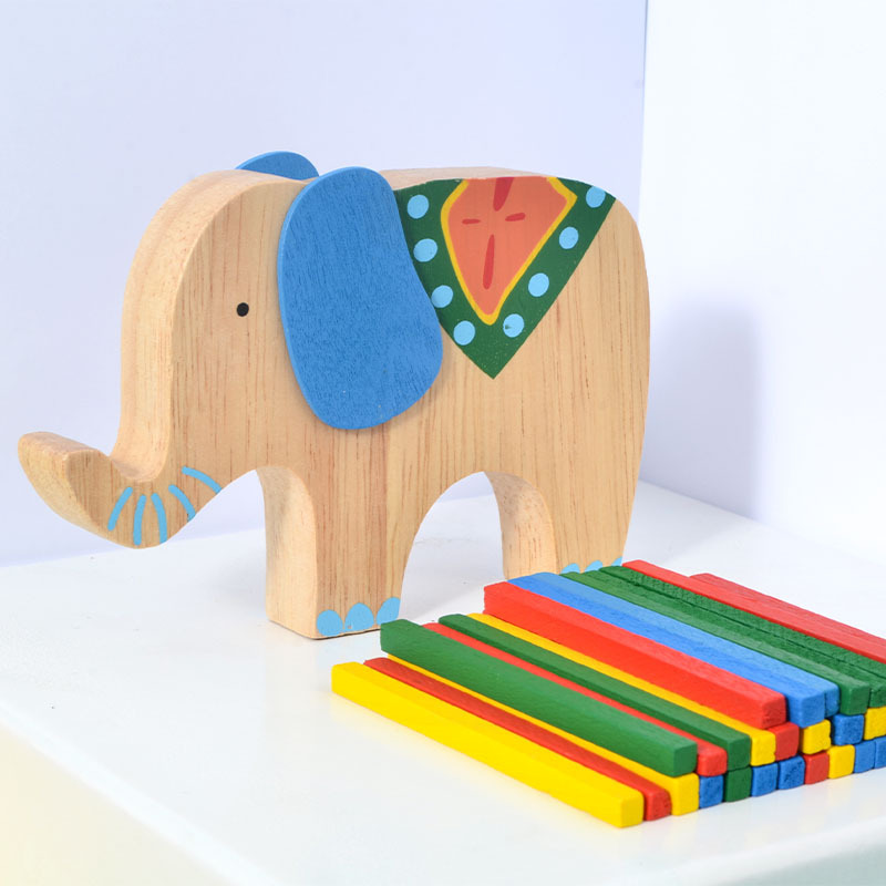 知育玩具 動物バランス積み木遊びセット 6歳