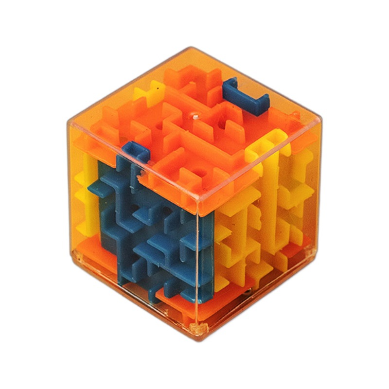 知育玩具6歳 立体迷路キューブパズル 空間認識力育成セット