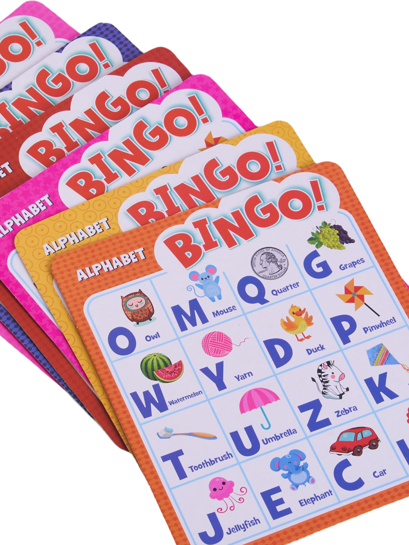 知育玩具 アルファベット文字遊びビンゴゲーム