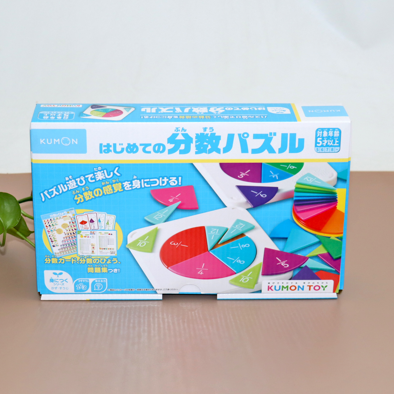 知育玩具 はじめての分数パズル