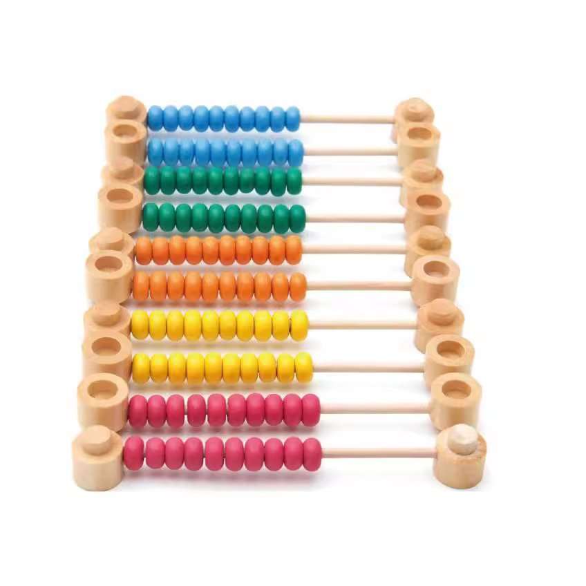 知育玩具の十玉そろばん