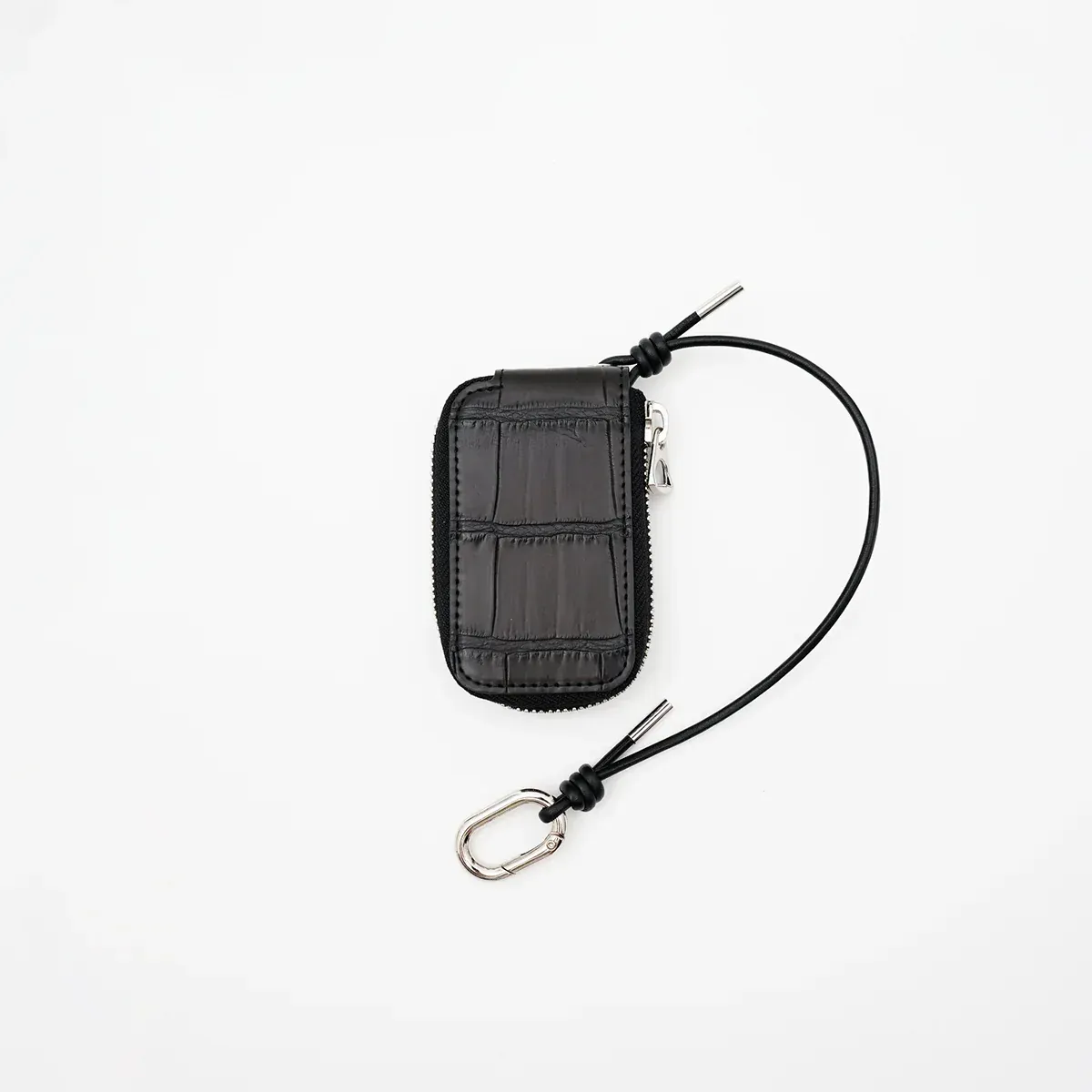 CRISTY SMART KEY CASE / CROCO　ブラック