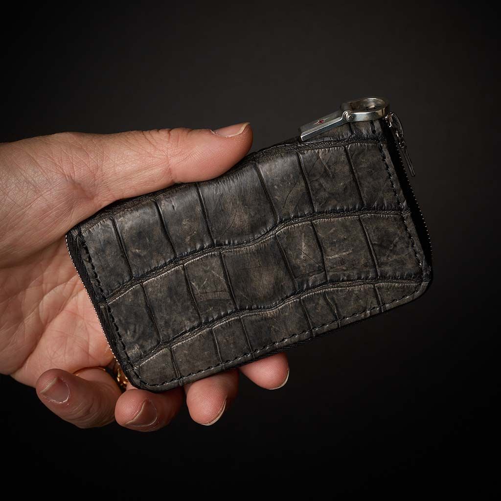 CROCODILE COIN PURSE SUMI