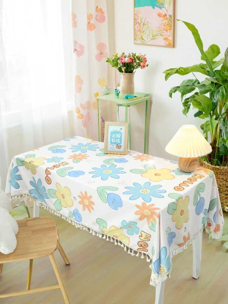 テーブルクロス 花咲く季節のセンタークロス