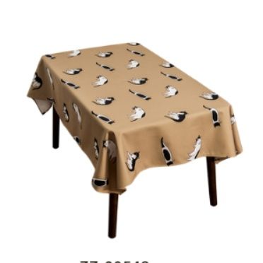 テーブルクロス 愛らしい猫柄のリラックス食卓布