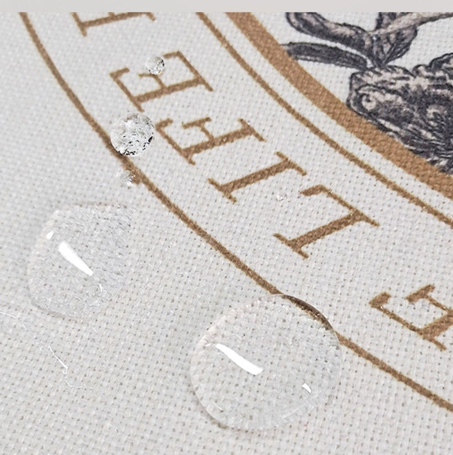 テーブルクロス 和風花鳥柄タッセル付きセンタークロス センタークロス