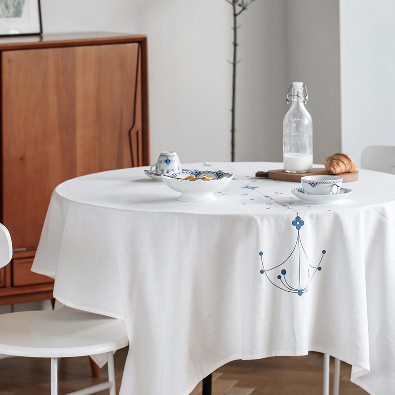 テーブルクロス 優雅な蔦模様テーブルクロス