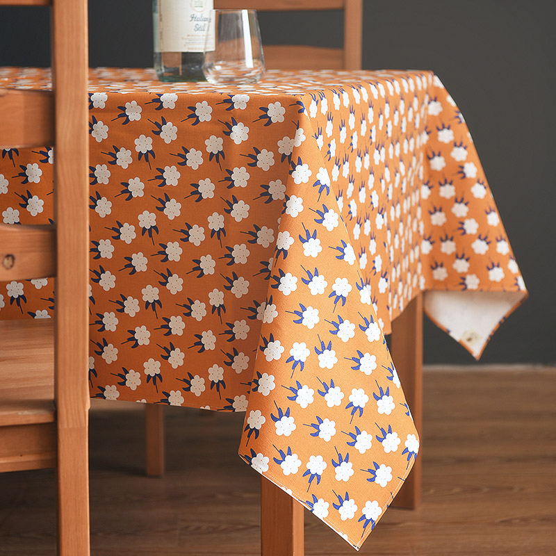 テーブルクロス 北欧風小花柄テーブルクロス布